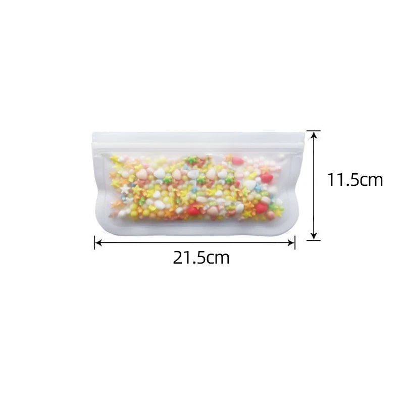 Reusable Silicone Food Storage Bags (Multipack)