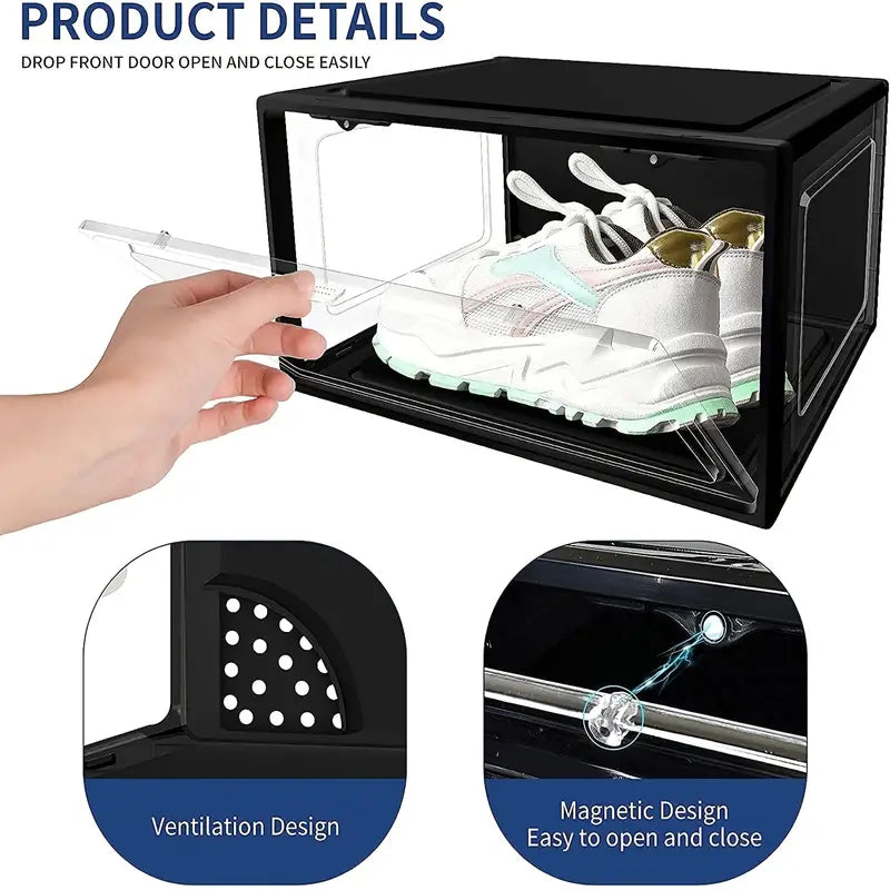 Stackable Shoe Storage Boxes