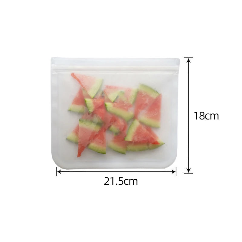 Reusable Silicone Food Storage Bags (Multipack)