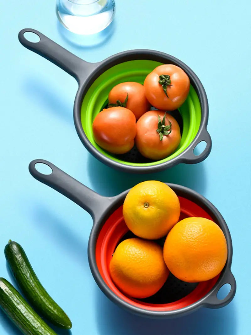 Collapsible Silicone Colander