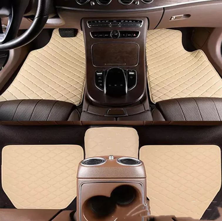 Car Leather Floor Mat