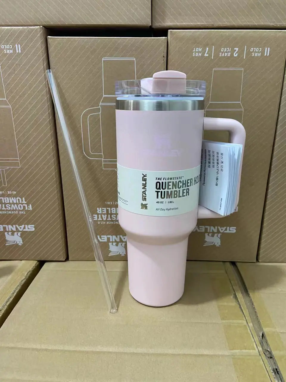 Stanley 40oz Ice Cup with Flat Bottom Insulation