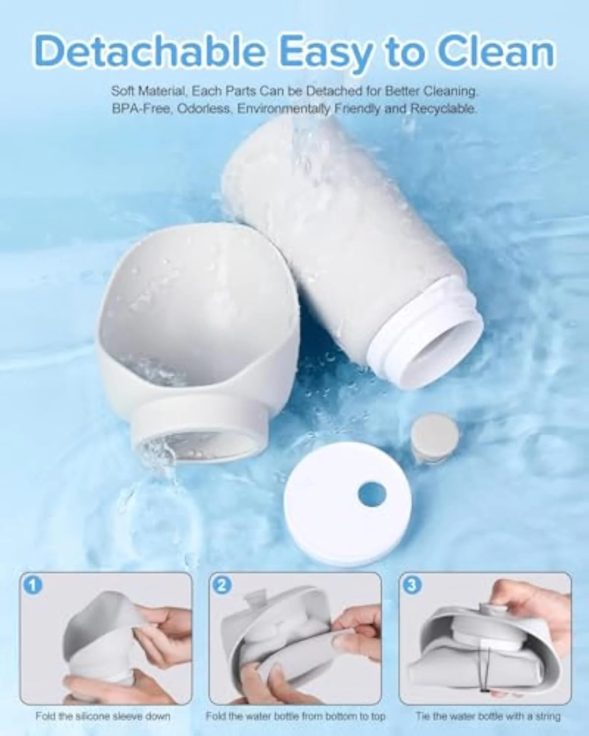 Portable Dog Water Bottle Dispenser