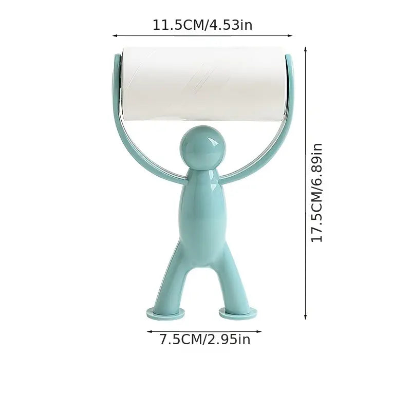 Humanoid Hair Cleaning Roller Brush Device (1pc)