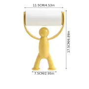 Humanoid Hair Cleaning Roller Brush Device (1pc)