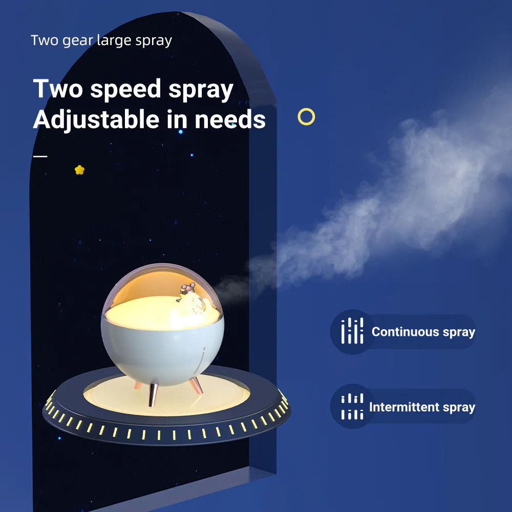 Adorable Space Bear Humidifier