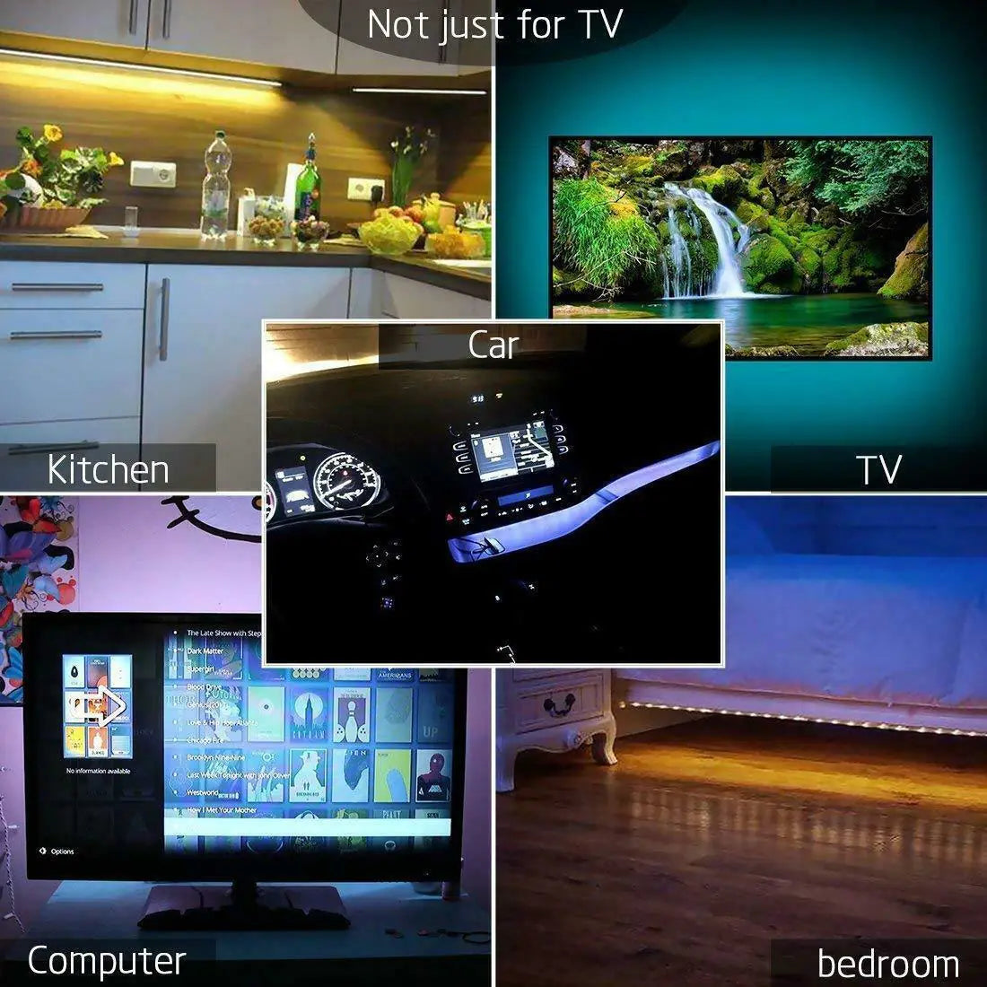 LED Strip Lights with Remote