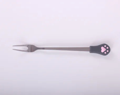 Stainless Steel Coffee Spoon & Silicone Cat Paw Spoon