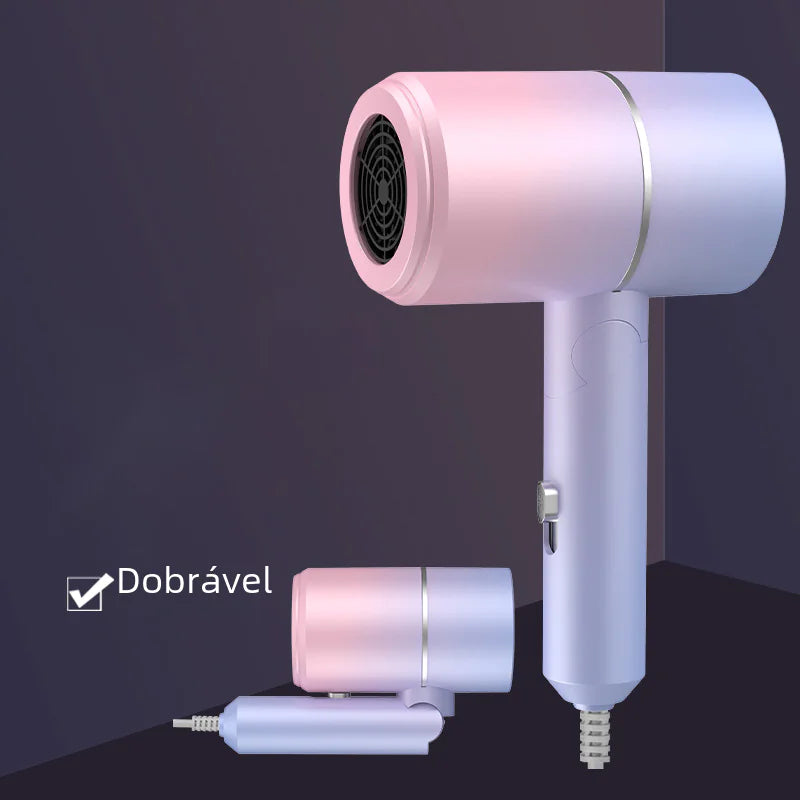 Foldable High-Power Hair Dryer for Home Use