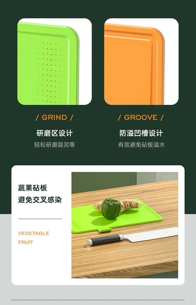 Close-up view of the knife storage section, showing various kitchen utensils neatly stored in the UV knife holder.
