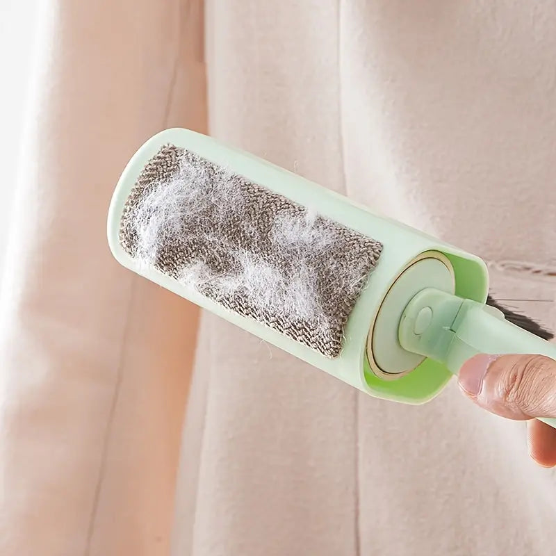Reusable Lint Roller Brush with Soft Bristles (1pc)