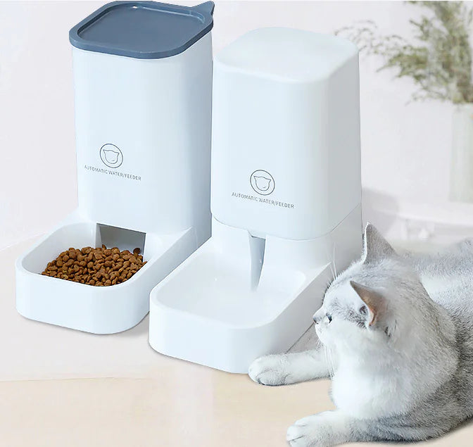 Automatic Pet Food & Water Dispenser
