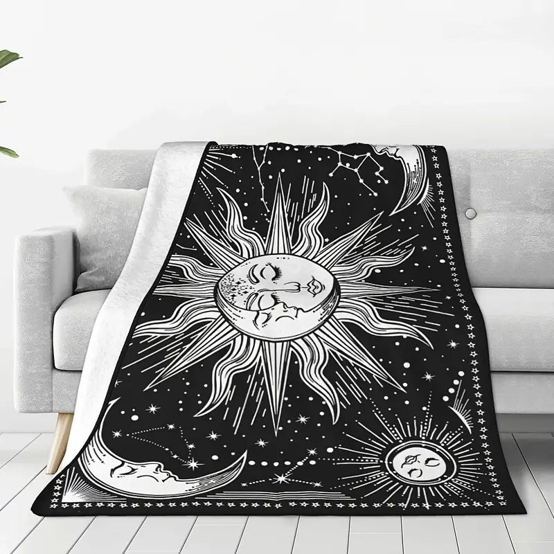 Cozy Fleece Christmas Throw Blanket