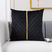 Velvet Throw Pillow Covers Set