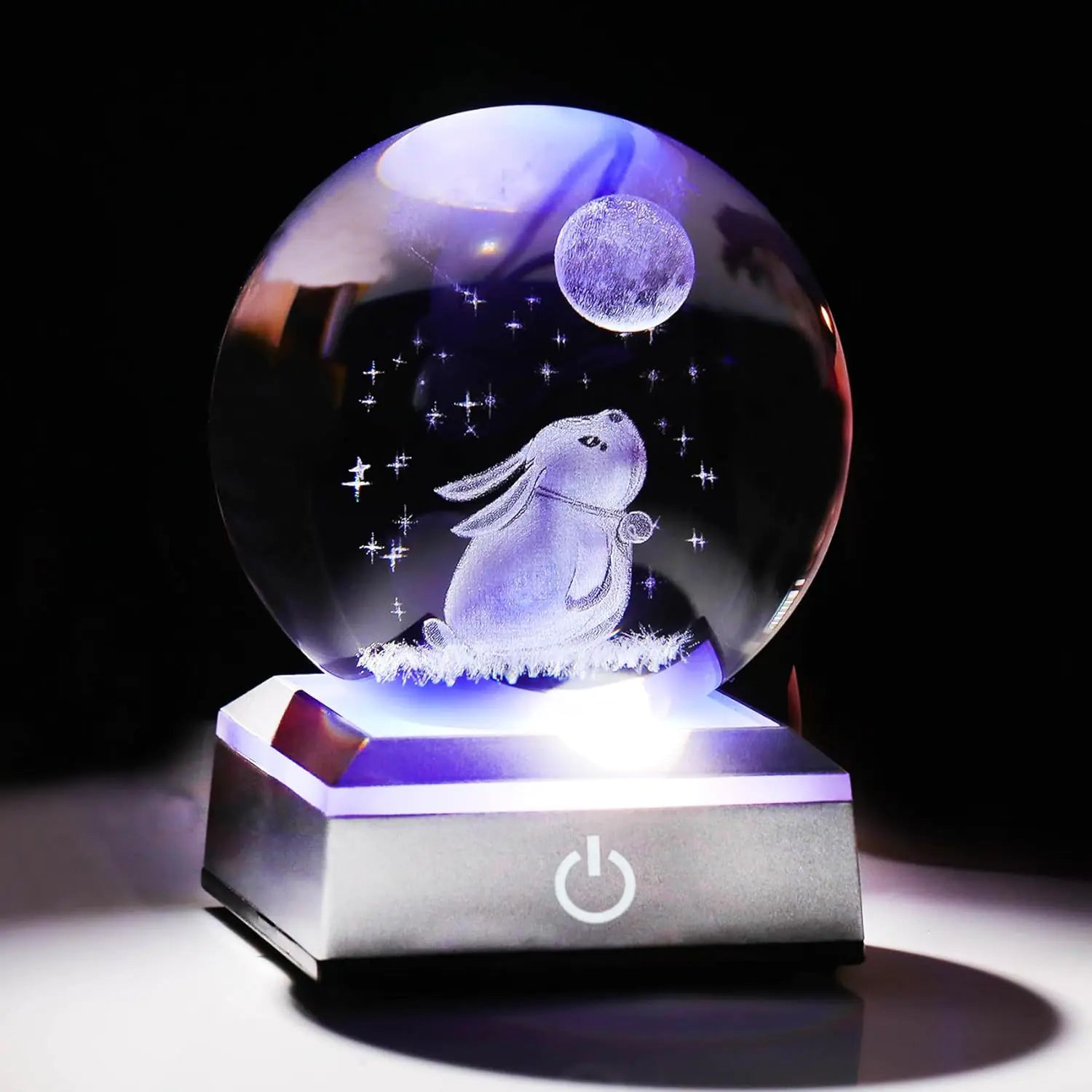 Creative Crystal Galaxy Figurine Light-Up Ball Decor