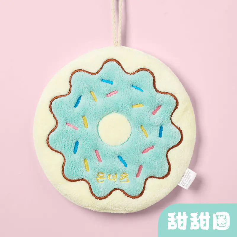 Korean Cute Cartoon Hanging Kitchen Hand Towel (Thick)