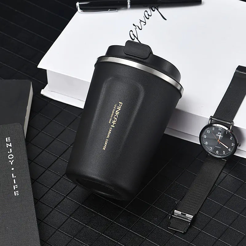 Stainless Steel Insulated Coffee Mug for Office Use