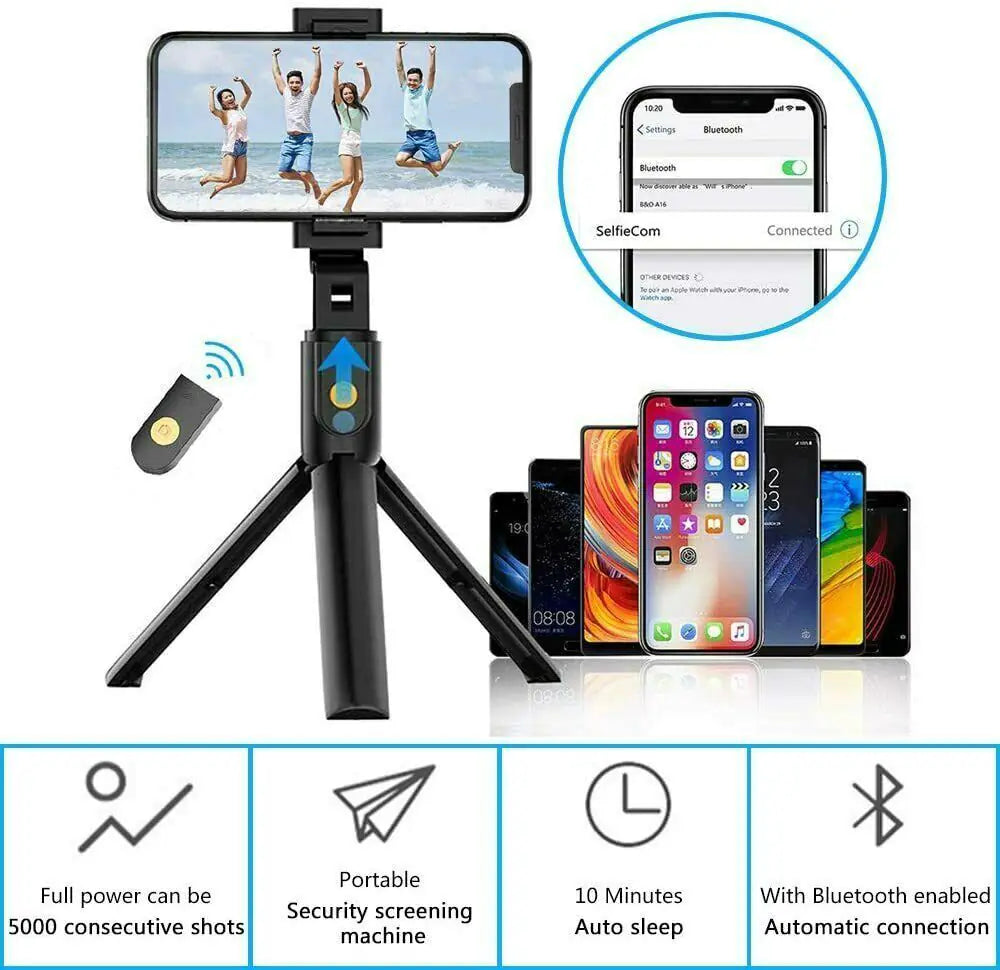 Mini Portable Phone Tripod Stand