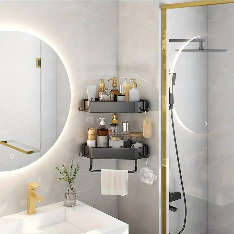 Adhesive Corner Shower Caddy