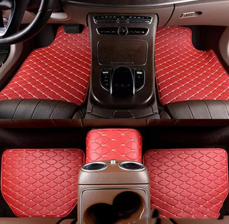 Car Leather Floor Mat