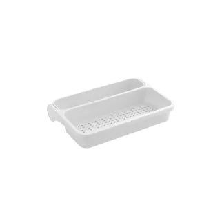 Kitchen No-Drill Collapsible Drain Rack for Vegetables