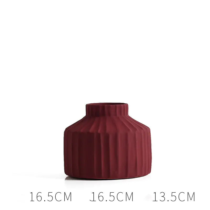 Ceramic Minimalist Flower Vase