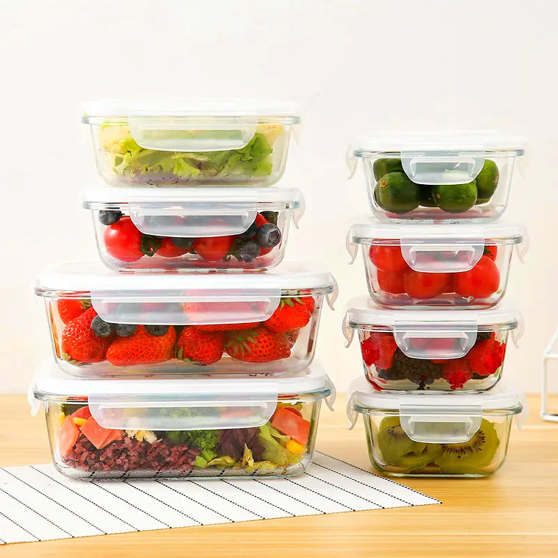 Leakproof Glass Meal Prep Containers