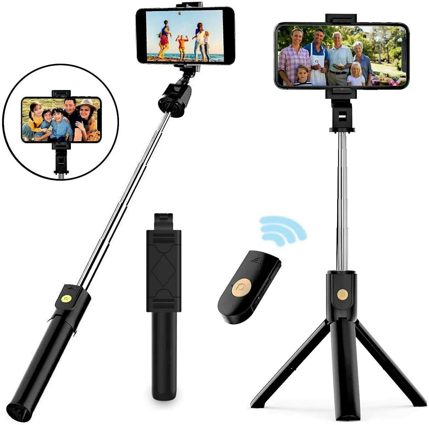 Mini Portable Phone Tripod Stand