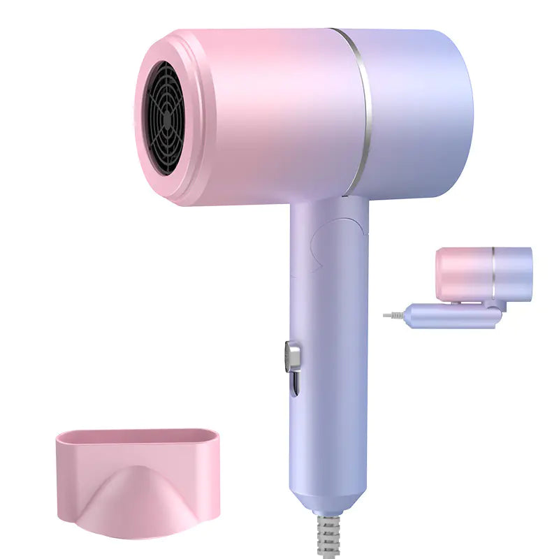 Foldable High-Power Hair Dryer for Home Use