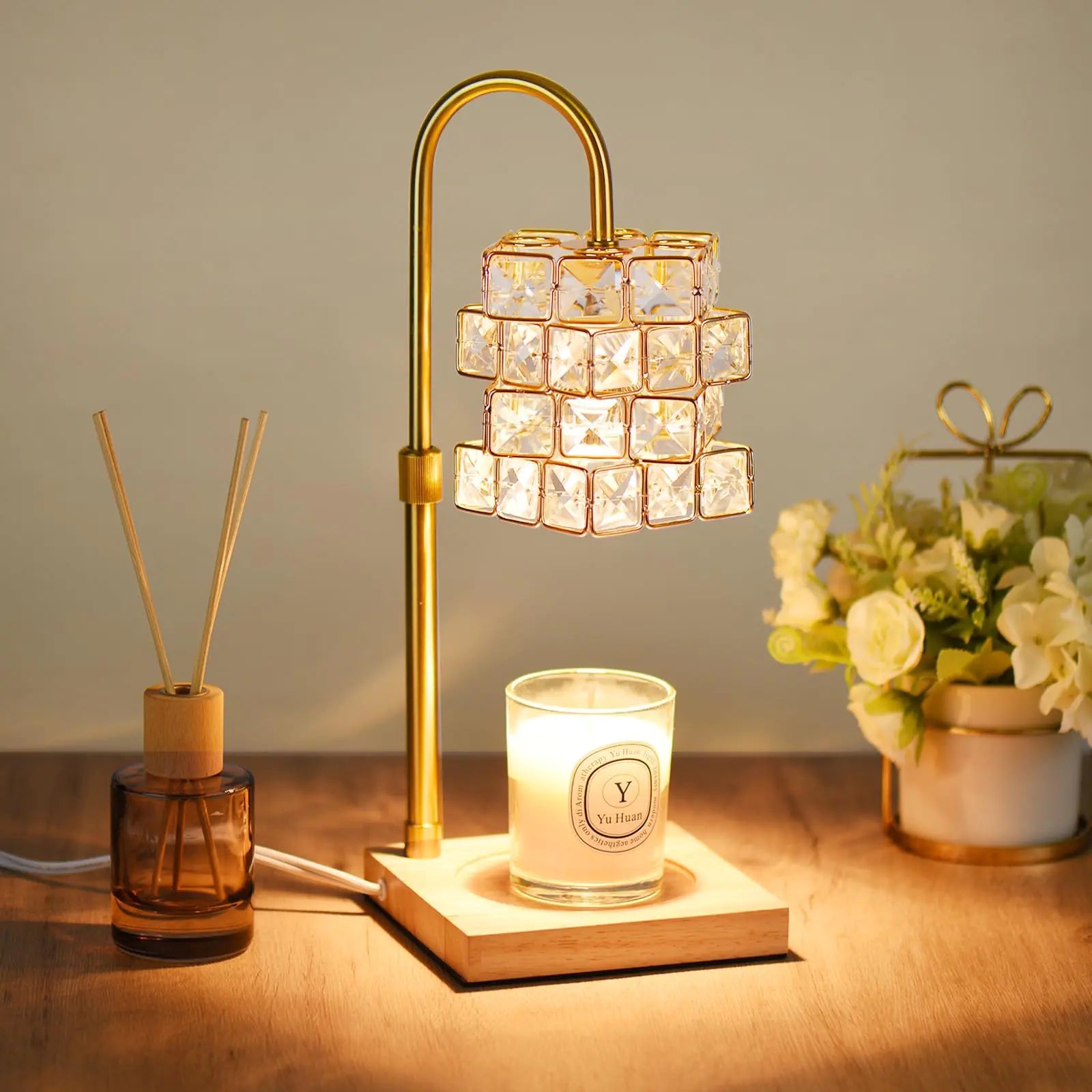 Alpharan Candle Warmer Lamp with TimerElectric Candle Warmer