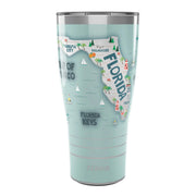 Tervis Traveler Vintage Florida Fun Map Triple Walled Insulated Tumbler Travel Cup