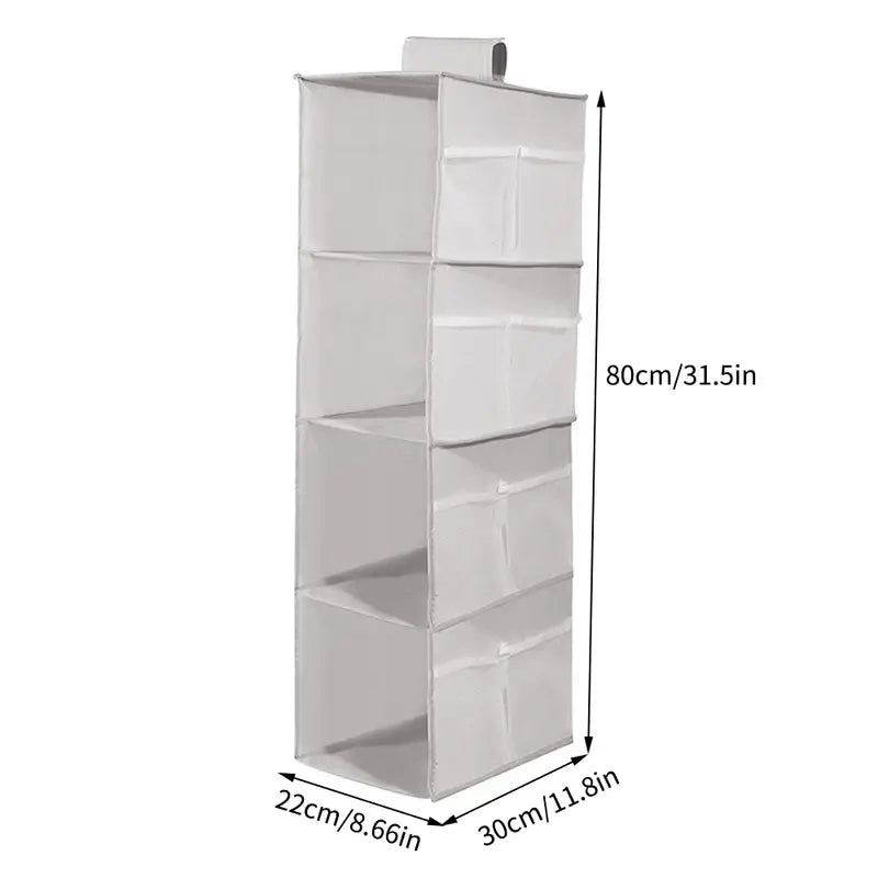Hanging Closet Organizer Shelves