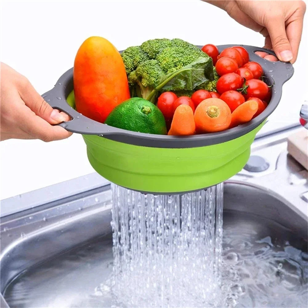 Collapsible Silicone Colander