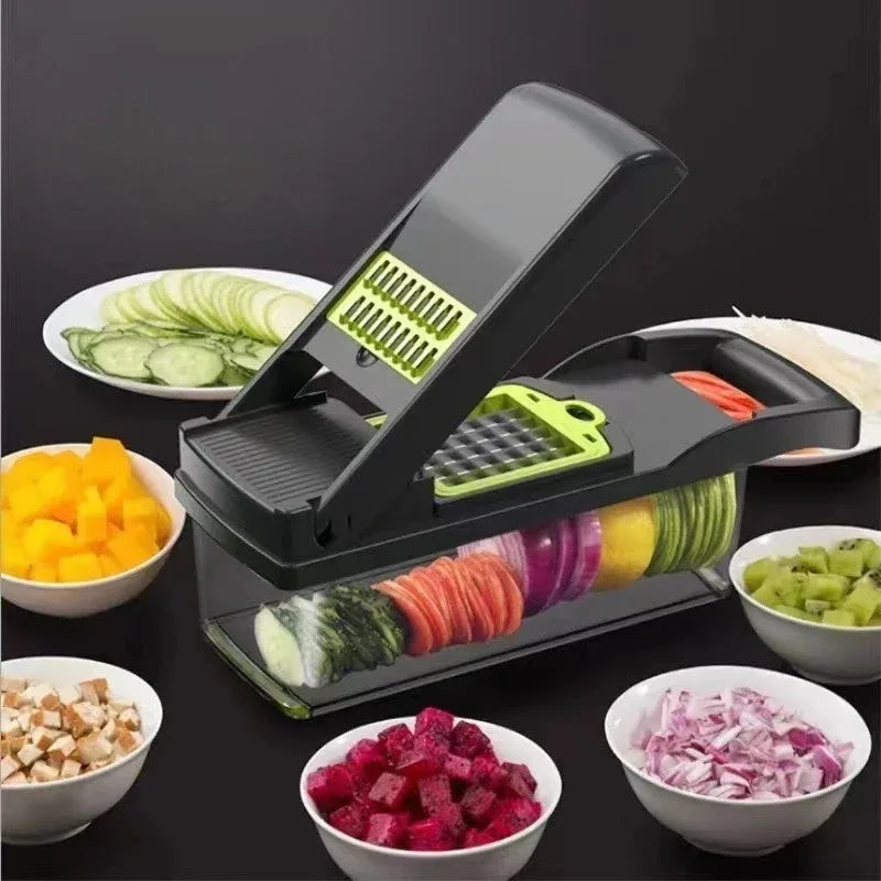 16-in-1 Multifunctional Vegetable Cutter &amp; Slicer