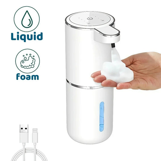 Touchless Automatic Foam Soap Dispenser – USB Rechargeable Infrared Sensor
