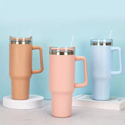 40oz Stainless Steel Insulated Travel Mug with Handle