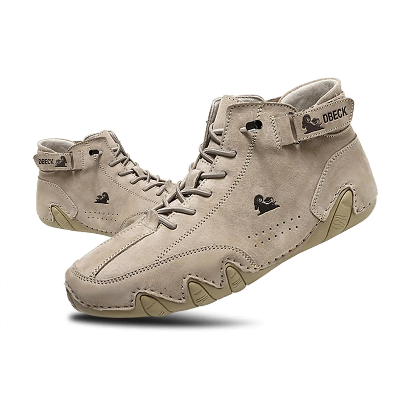 JishinGal Suede High-Top Chukkas