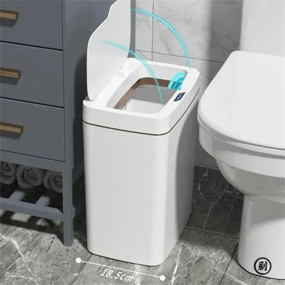 Automatic Motion Sensor Trash Can – Touchless Smart Bin