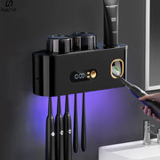 UV Toothbrush Sterilizer & Holder Wall Mounted