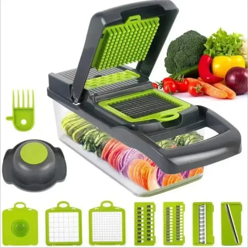 16-in-1 Multifunctional Vegetable Cutter &amp; Slicer