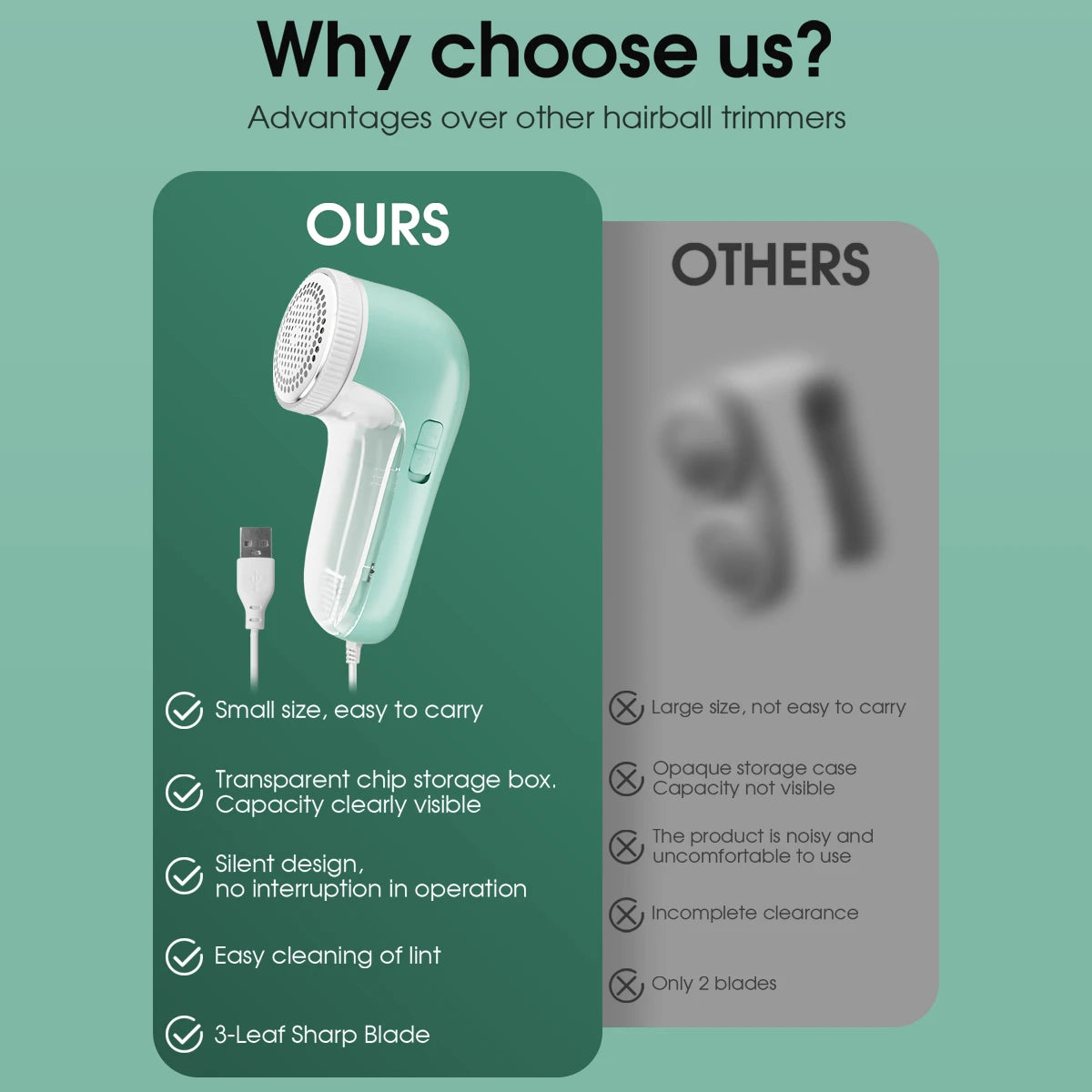 USB Electric Fabric Lint Remover