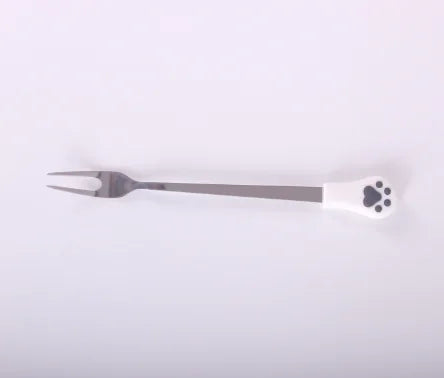 Stainless Steel Coffee Spoon & Silicone Cat Paw Spoon