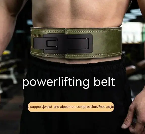 Power Lift Fitness Belt Quick Buckle