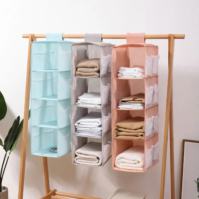 Hanging Closet Organizer Shelves