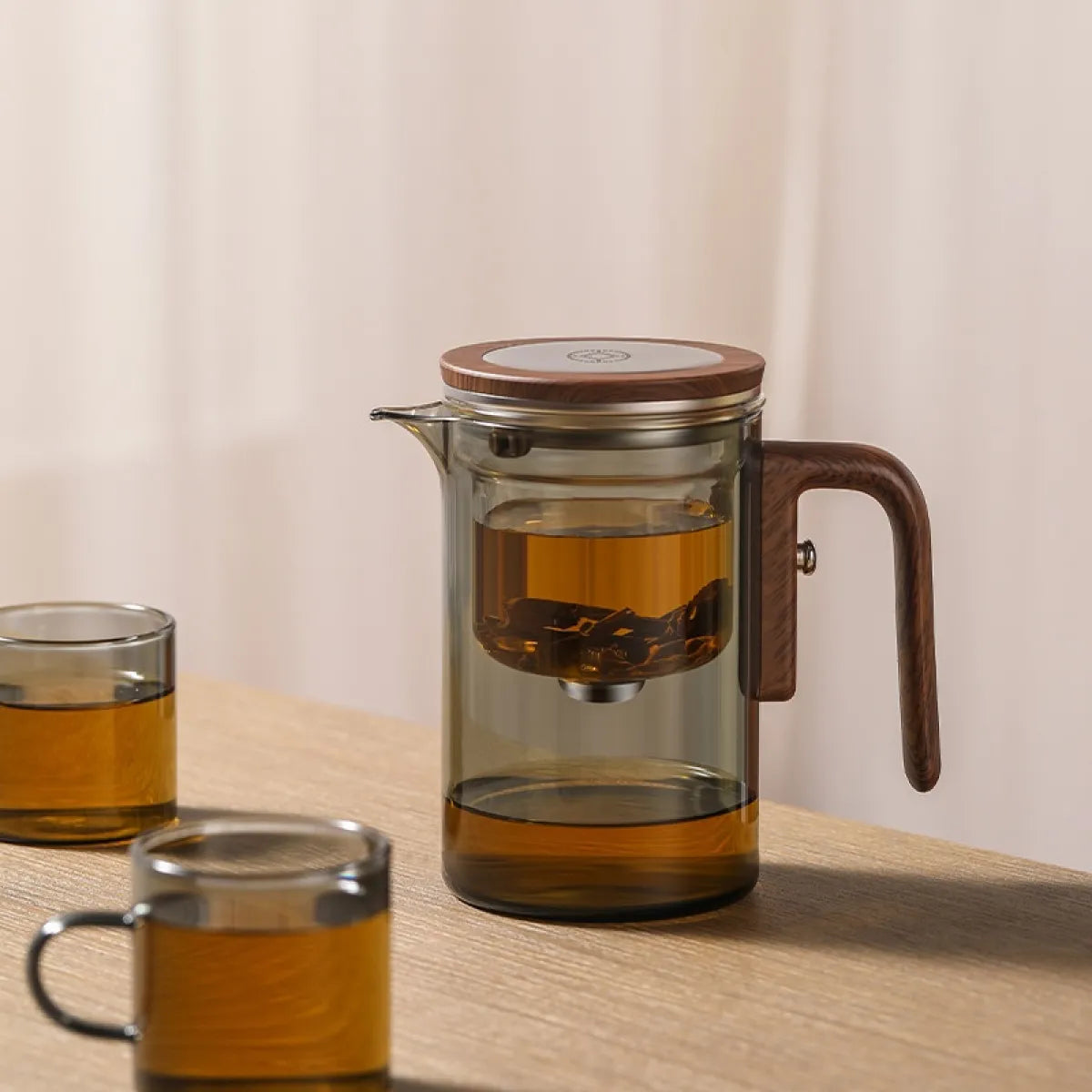 Magnetic Glass Teapot Set