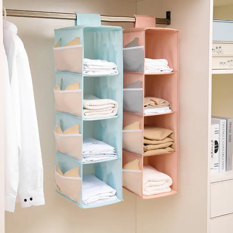 Hanging Closet Organizer Shelves
