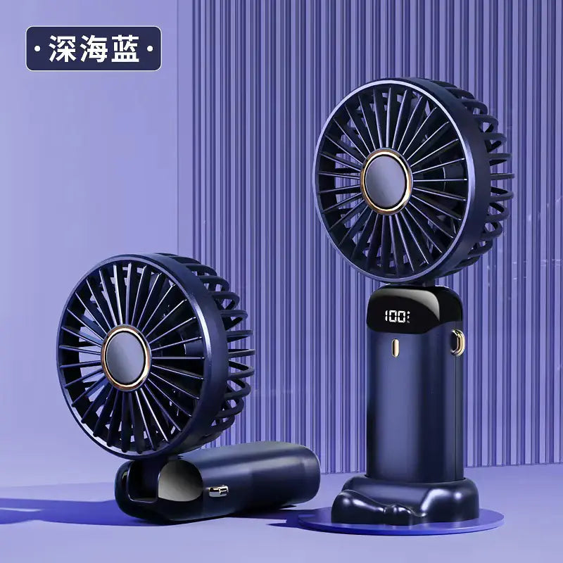 2024 USB Mini Handheld Fan with Aromatherapy Feature