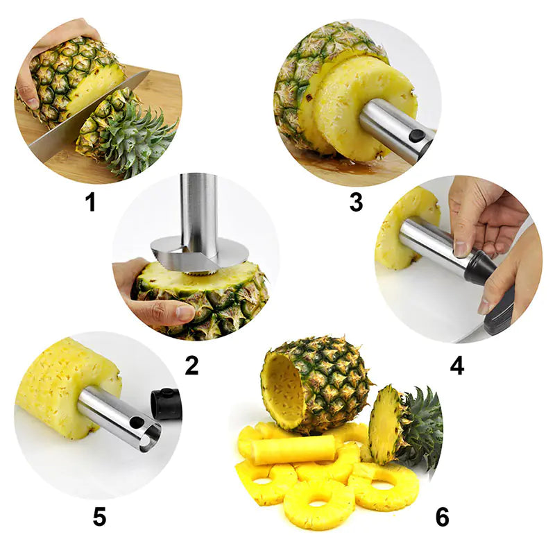 Stainless Steel Pineapple Corer