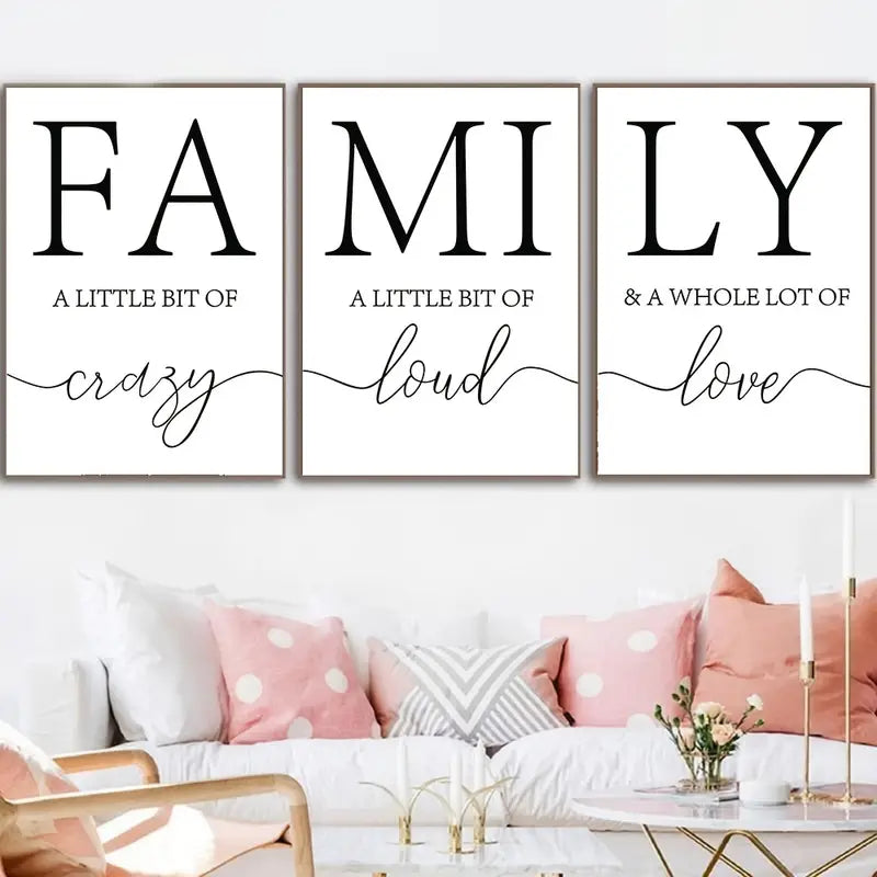 Framed Inspirational Wall Art Set