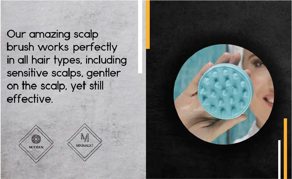 Hair Scalp Massager Shampoo Brush